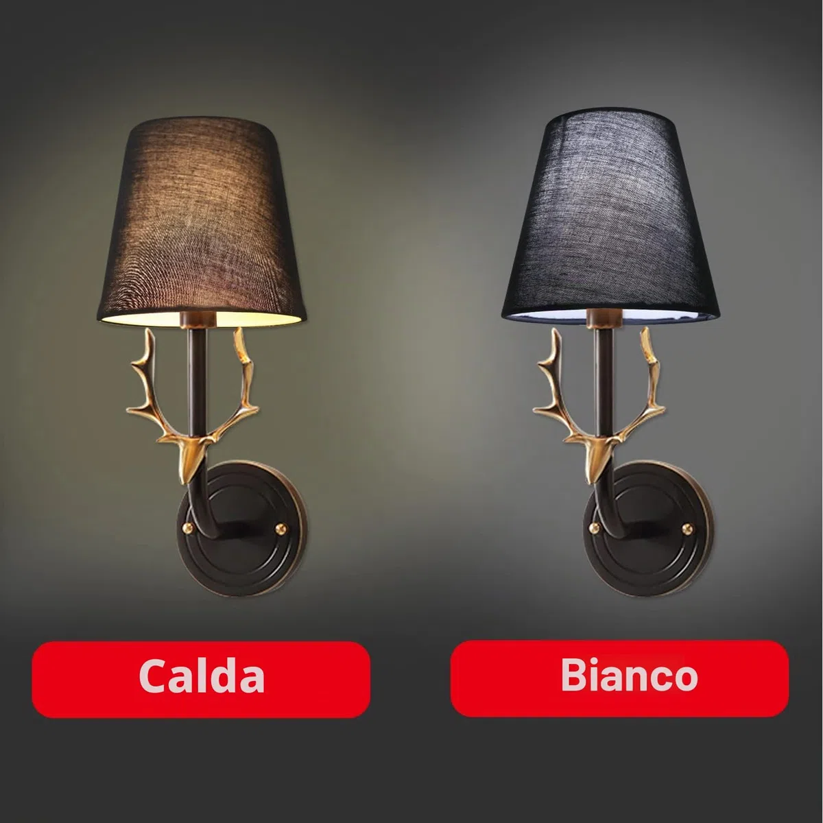 5.5 inch Paralume Tessuto Piccolo E14 Paralumi Lampadari Lampadario e Lampada a Muro,Nero