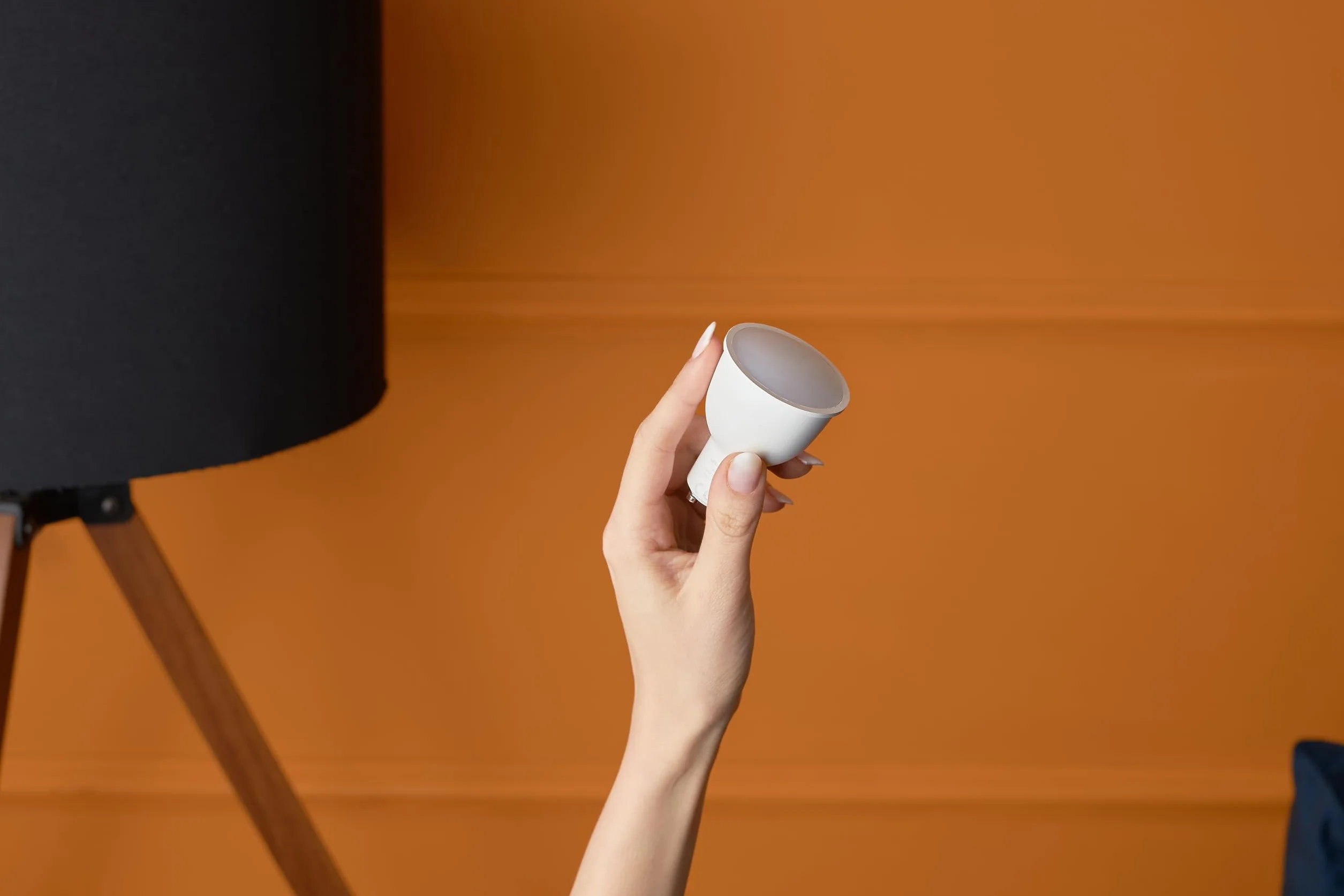 Shelly DUO GU10 Lampadina LED Smart Wi-Fi a Controllo vocale, Compatibile con Alexa e Google Home, Dimmerabile, 800lmn di intensità Luminosa, Attacco GU10, Bianco