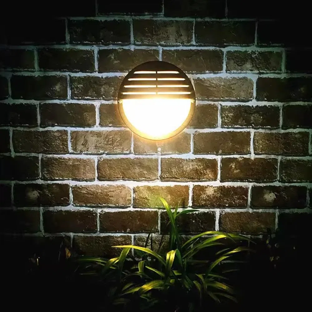 Applique plafoniera Tonda Illuminazione Esterna - Bianco