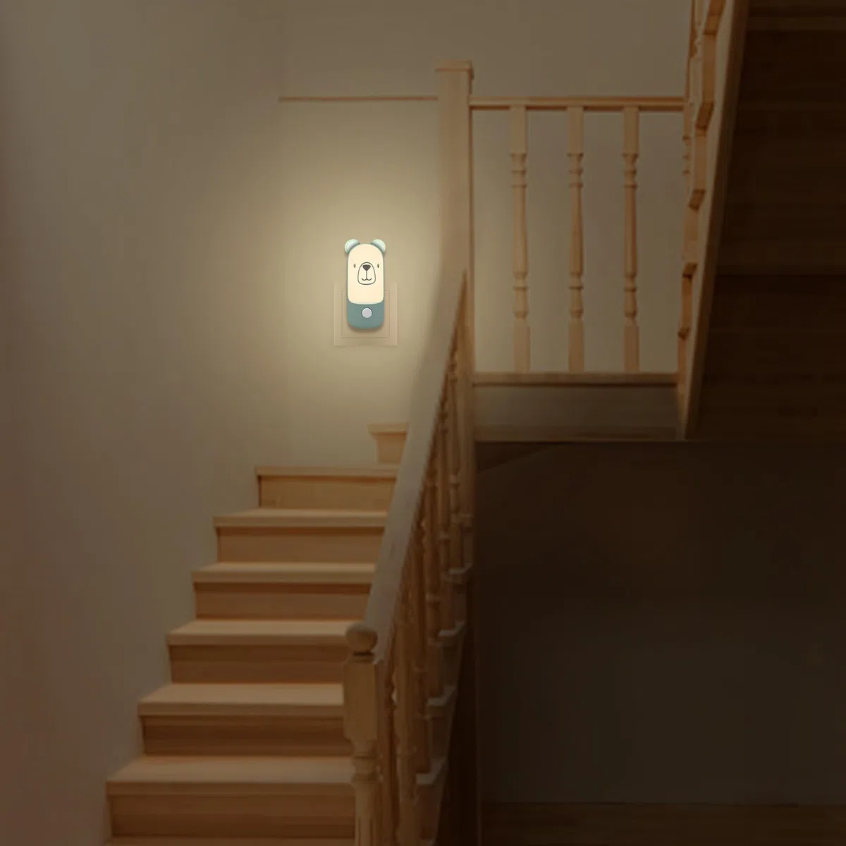 Wetry Luce Notturna Bambini da Presa con Interruttore Articoli Nanna Neonati Accessori Utili Regalo Bimba 1 Anno