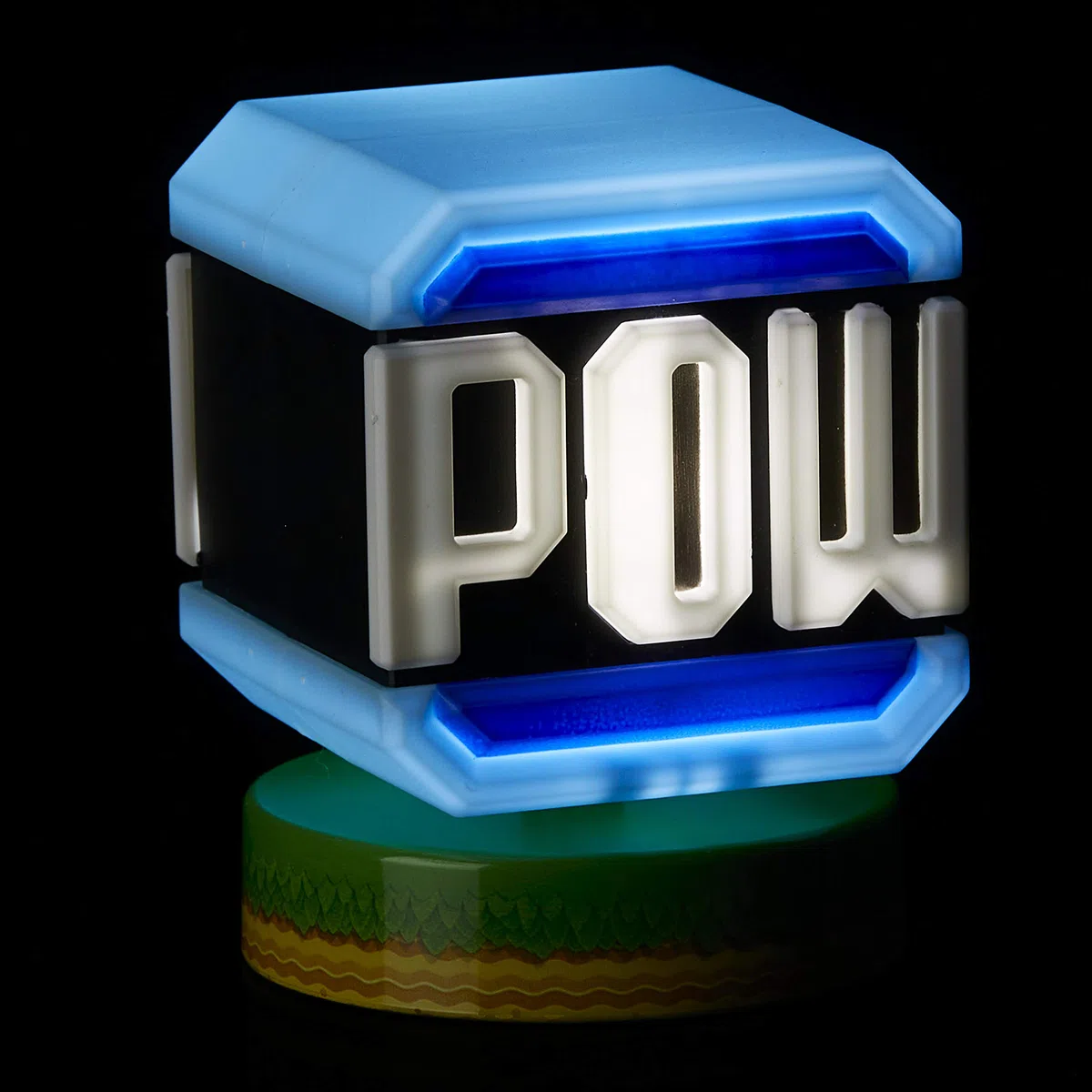 Paladone Super Mario Pow Block Icon Light - Prodotto con licenza ufficiale Nintendo