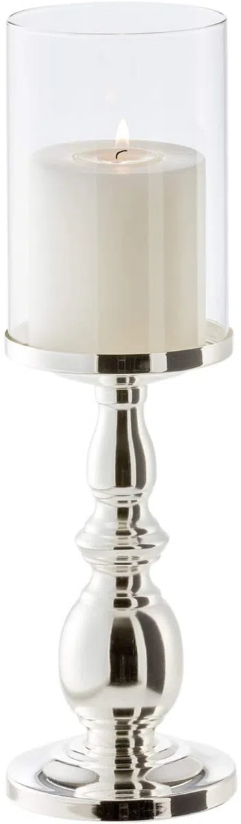 EDZARD Paralume in vetro, accessorio di ricambio per candelabri della serie Masha e Bamboo, diametro 10 cm, altezza 15 cm