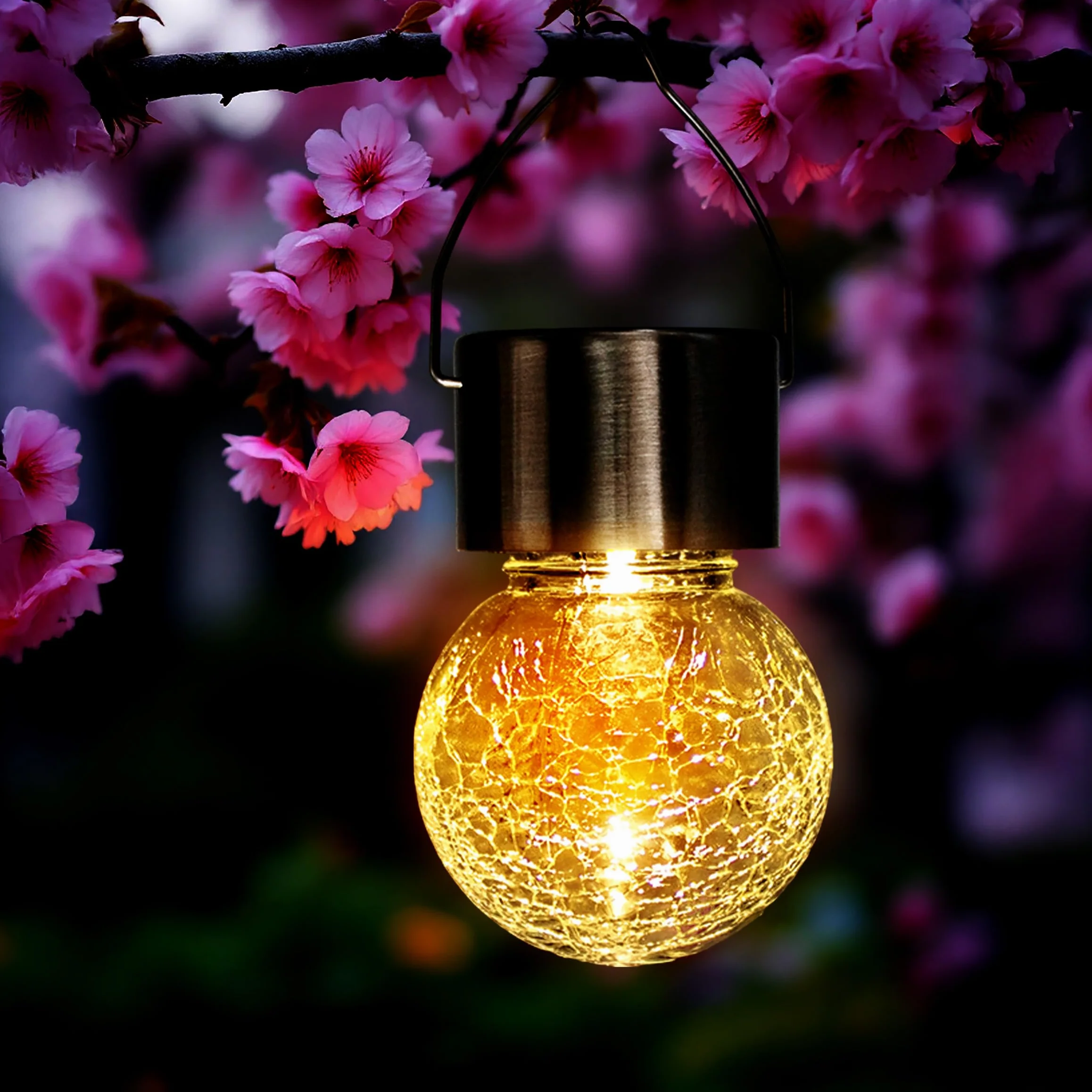 Spetebo 5 lampade a LED a energia solare, da giardino, da giardino