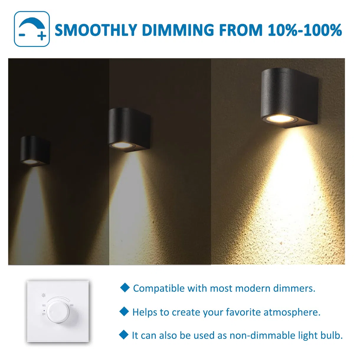 Lampadina Alogena GU5.3 12V 50W, MR16 Dimmerabile Lampada Alogena Riflettore, 680lm Bianco Caldo 2700K, Faretti Alogeni GU5.3 per Illuminazione della pista, Illuminazione da incasso, Confezione da 6