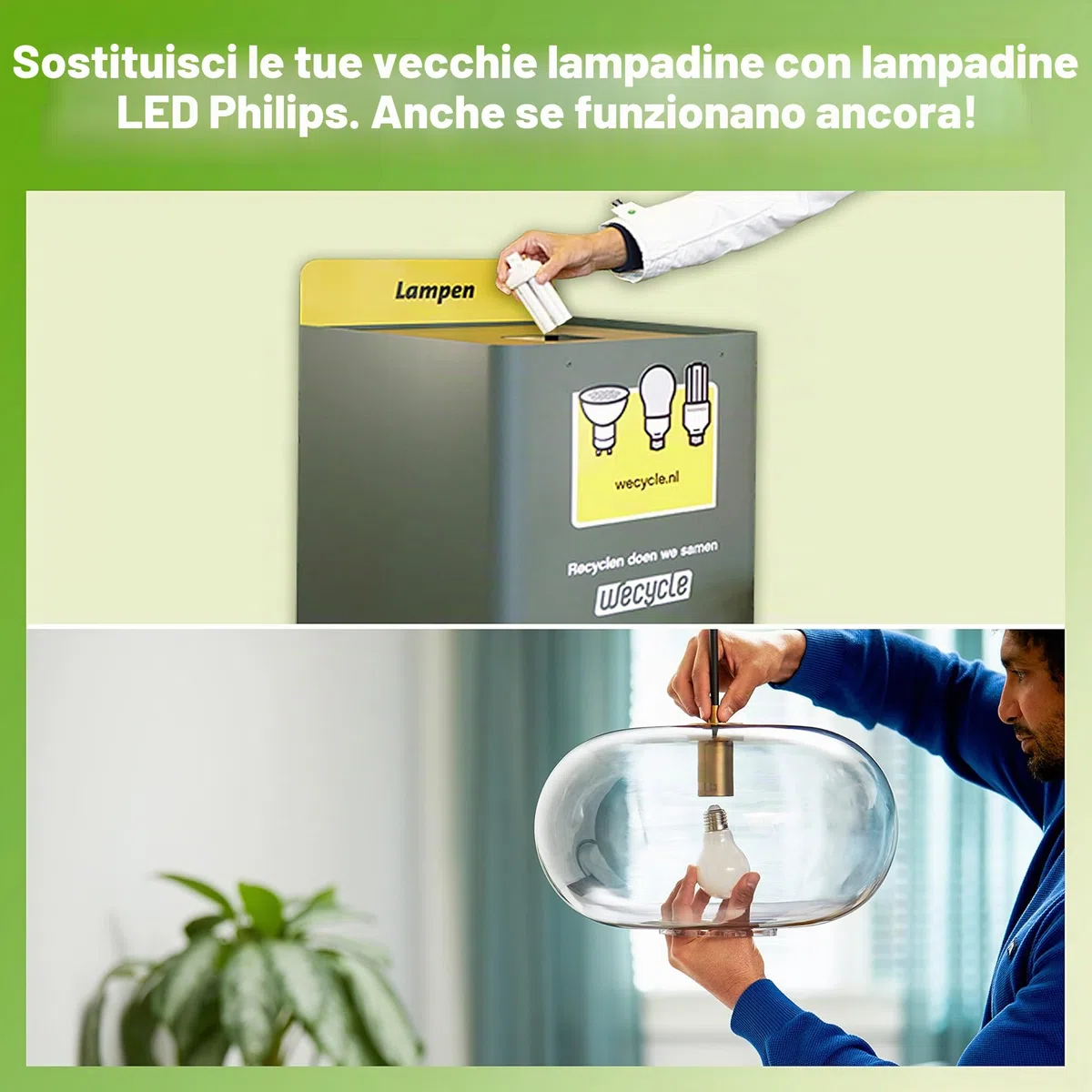 Philips LED Lampadina Goccia con Sensore Crepuscolare 60W E27, Luce Bianca Calda