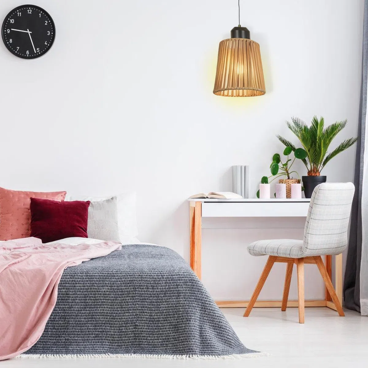 2 pezzi paralumi in rattan, stile boho, diametro 14,5 cm, altezza 14 cm, per lampada a sospensione, lampada da tavolo, lampada da terra, lampada da soffitto, lampada a specchio, paralume di ricambio