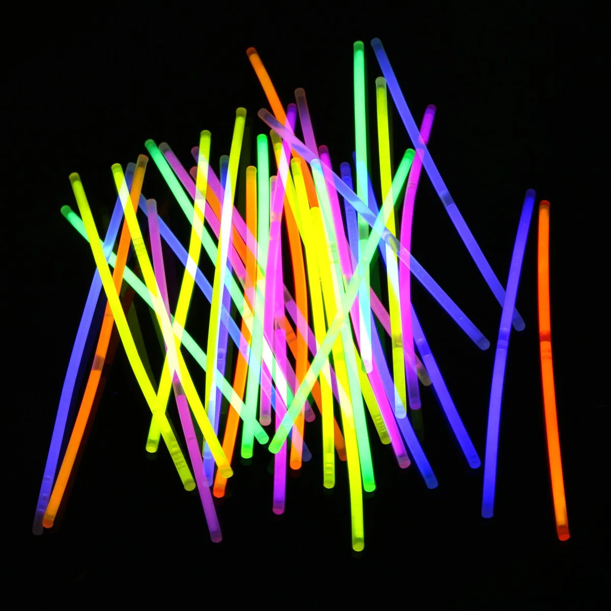 BRACCIALI LUMINOSI BRACCIALETTI LUMINOSI STARLIGHT DISCOTECA BRACCIALETTI FLUORESCENTI SET DA 200