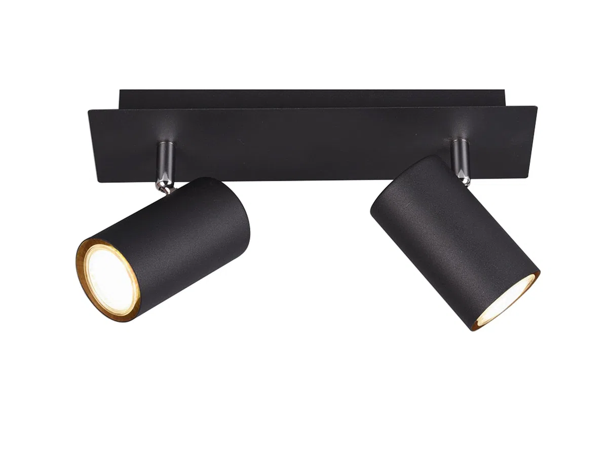 Trio Leuchten Lampada da soffitto, Nero Opaco