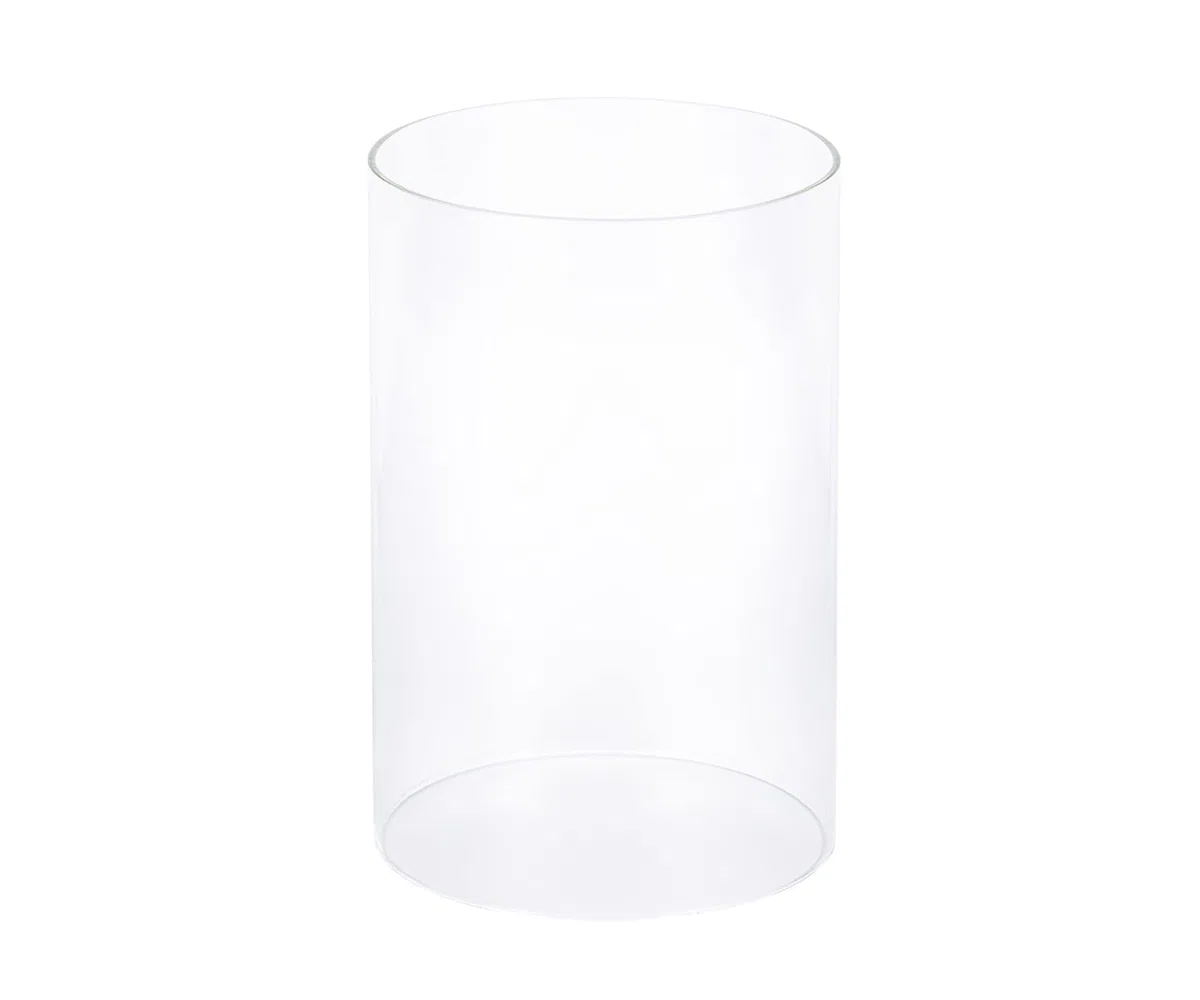 EDZARD Paralume in vetro, accessorio di ricambio per candelabri della serie Masha e Bamboo, diametro 10 cm, altezza 15 cm