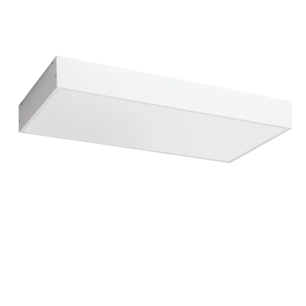 LEDKIA LIGHTING Kit di Superficie Pannelli 120x60 cm con Viti Bianco