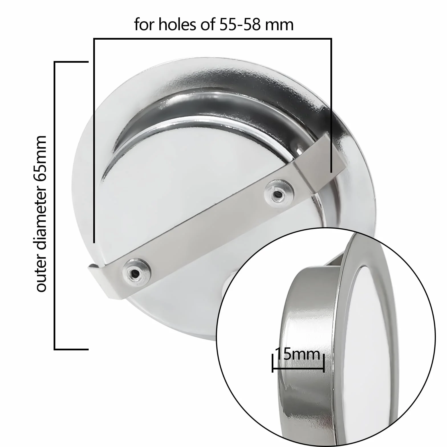 Set di 3 Faretti LED da incasso per mobili, 12V 3,5W G4 3000K 300LM, cavo di collegamento da 15 cm, faretto da incasso, dimmerabili, in acciaio inox spazzolato, al posto delle lampade a alogene