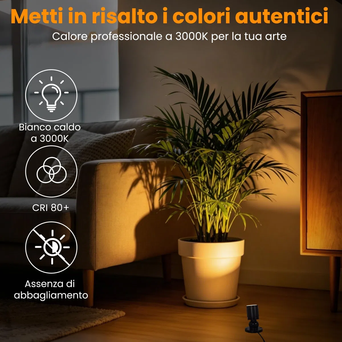 2PCS Mini Faretti a Spot,2-in-1 1.5W Vetrina per Gioielli Luci Dimmerabili LED Spot,Piccola Luce D'accento, Faretti da Lncasso a LED per Vetrine,Gioielli,Armadi,Modelli